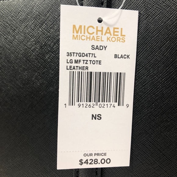 Micheal Kors Sady Black Tote - Picture 8 of 8